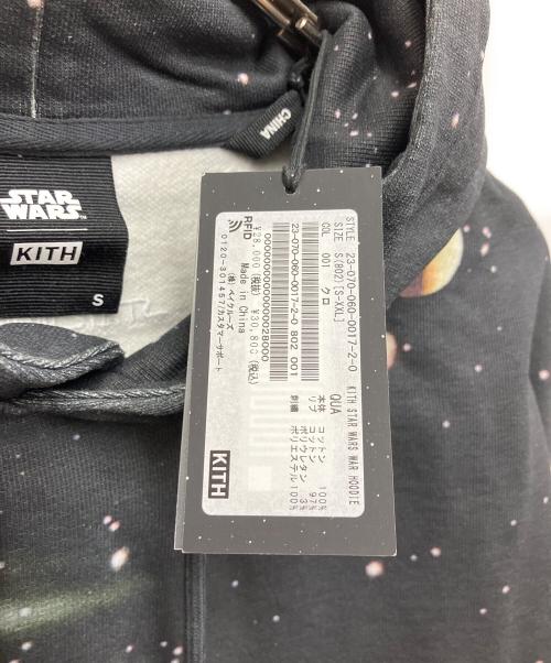 KITH（キス）KITH (キス) STAR WARS (スターウォーズ) War Hoodie ブラック サイズ:Sの古着・服飾アイテム