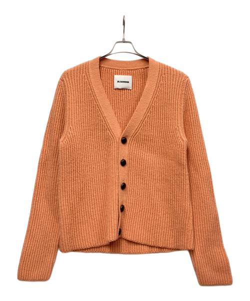 JIL SANDER（ジルサンダー）JIL SANDER (ジルサンダー) 厚手カーディガン オレンジ サイズ:46の古着・服飾アイテム