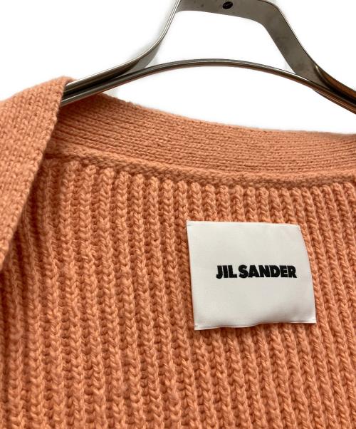 JIL SANDER（ジルサンダー）JIL SANDER (ジルサンダー) 厚手カーディガン オレンジ サイズ:46の古着・服飾アイテム