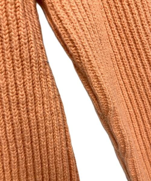 JIL SANDER（ジルサンダー）JIL SANDER (ジルサンダー) 厚手カーディガン オレンジ サイズ:46の古着・服飾アイテム