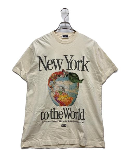KITH（キス）KITH (キス) 半袖Tシャツ ベージュ サイズ:XSの古着・服飾アイテム
