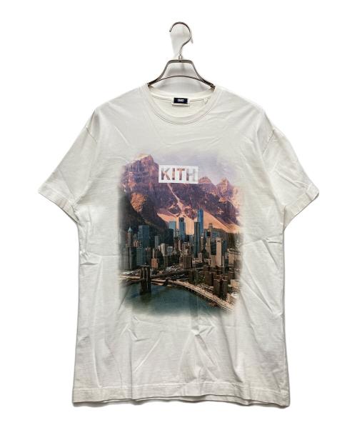 KITH（キス）KITH (キス) 半袖Tシャツ ホワイト サイズ:Sの古着・服飾アイテム