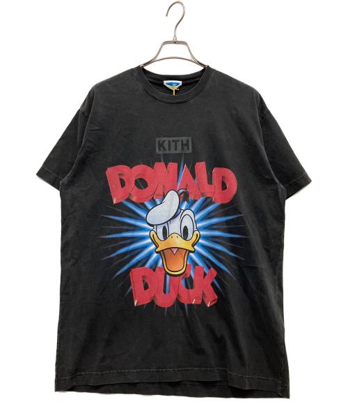 KITH（キス）KITH (キス) Disney (ディズニー) 半袖Tシャツ ブラック サイズ:Mの古着・服飾アイテム
