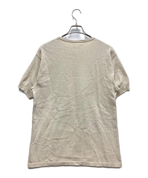 ACVM（エーシーブイエム）ACVM (エーシーブイエム) 半袖カットソー ベージュ サイズ:40の古着・服飾アイテム