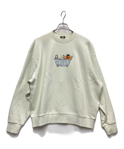 KITH（キス）KITH (キス) SESAME STREET (セサミストリート) Ernie Nelson Crewneck グリーン サイズ:Sの古着・服飾アイテム
