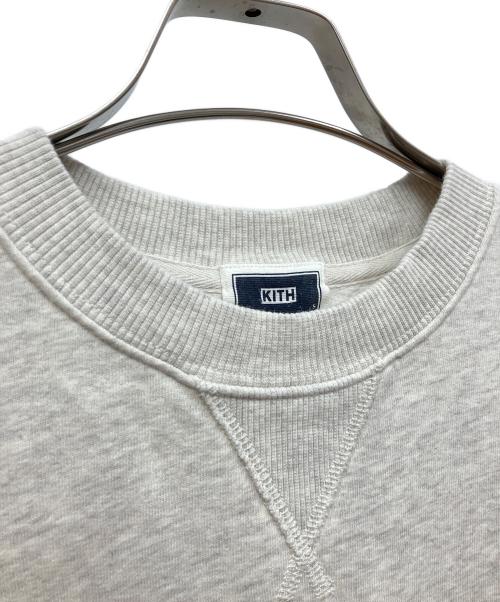 KITH（キス）KITH (キス) ロゴスウェット グレー サイズ:Sの古着・服飾アイテム