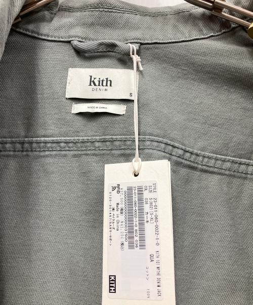 KITH（キス）KITH (キス) Wythe Denim Jacket グリーン サイズ:Sの古着・服飾アイテム