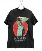 KITHキス）の古着「WORLDWIDE VINTAGE TEE」｜ブラック