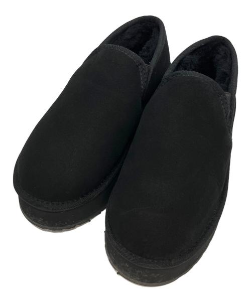 EMU Australia（エミュ）EMU AUSTRALIA (エミュ) ムートンシューズ ブラック サイズ:24の古着・服飾アイテム