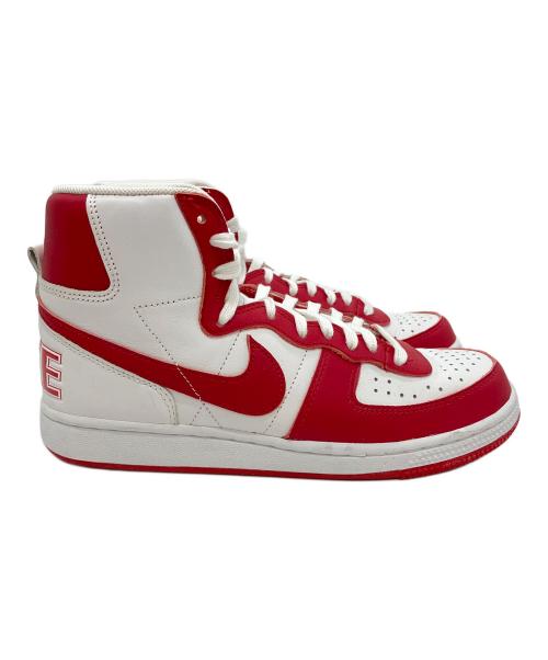 NIKE（ナイキ）NIKE (ナイキ) TERMINATOR HIGH( ターミネーター ハイ )スニーカー レッド サイズ:25.5の古着・服飾アイテム
