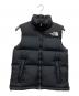 THE NORTH FACE（ザ ノース フェイス）の古着「ヌプシベスト」｜ブラック