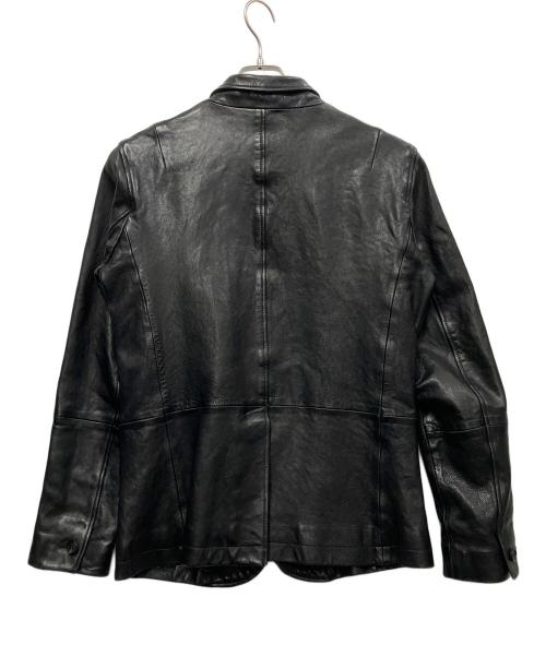 ALL SAINTS（オールセインツ）ALL SAINTS (オールセインツ) ラムレザージャケット ブラック サイズ:Sの古着・服飾アイテム