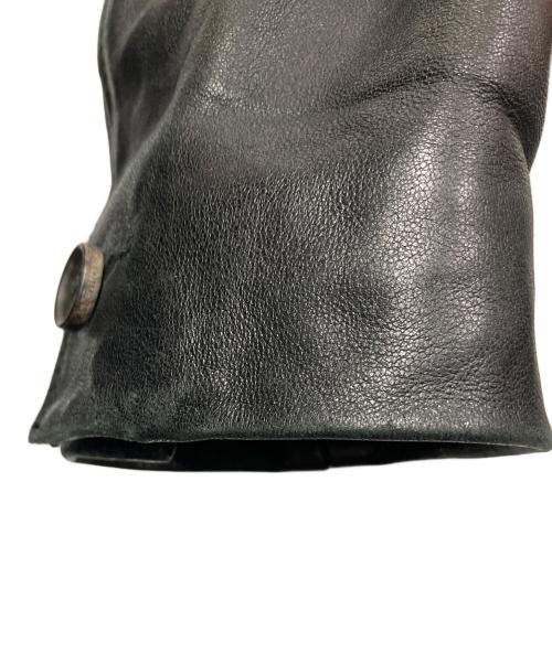 ALL SAINTS（オールセインツ）ALL SAINTS (オールセインツ) ラムレザージャケット ブラック サイズ:Sの古着・服飾アイテム