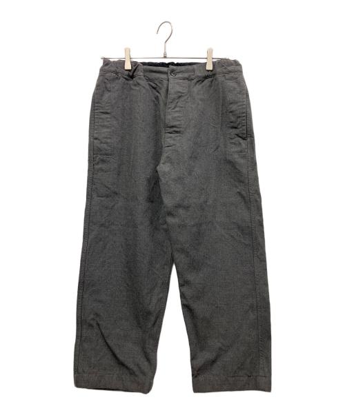 MHL（マーガレットハウエル）MHL (マーガレットハウエル) WOOL COTTON DRILL グレー サイズ:Mの古着・服飾アイテム