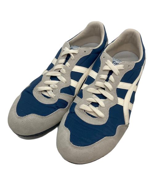 Onitsuka Tiger（オニツカタイガー）Onitsuka Tiger (オニツカタイガー) ローカットスニーカー　SERRANO ブルー×グレー サイズ:ｃｍ27.5の古着・服飾アイテム