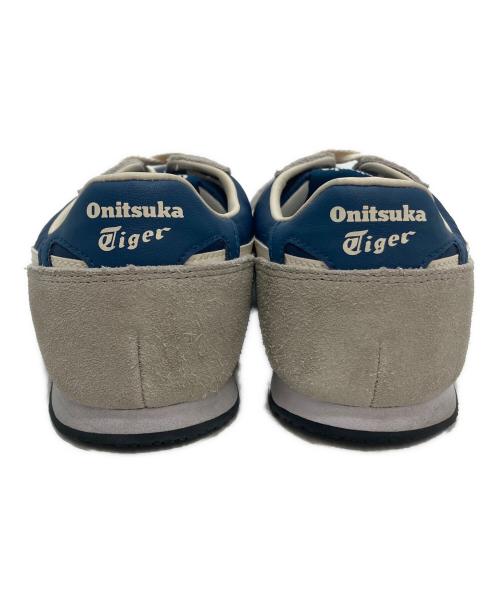 Onitsuka Tiger（オニツカタイガー）Onitsuka Tiger (オニツカタイガー) ローカットスニーカー　SERRANO ブルー×グレー サイズ:ｃｍ27.5の古着・服飾アイテム
