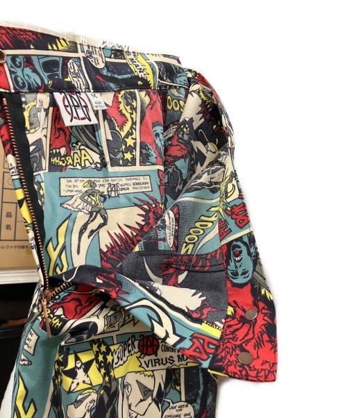 Jean Paul GAULTIER（ジャンポールゴルチェ）Jean Paul GAULTIER (ジャンポールゴルチェ) プリーツスカート アイボリー×ブラック サイズ:Mの古着・服飾アイテム