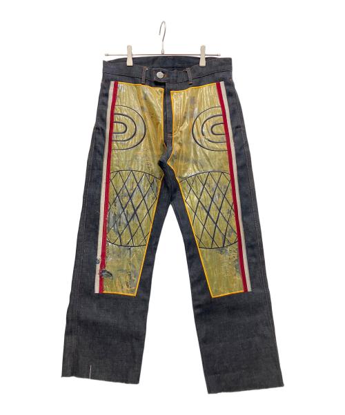Jean Paul Gaultier homme（ジャンポールゴルチェオム）Jean Paul GAULTIER HOMME (ジャンポールゴルチェオム) デニムパンツ インディゴ サイズ:48の古着・服飾アイテム