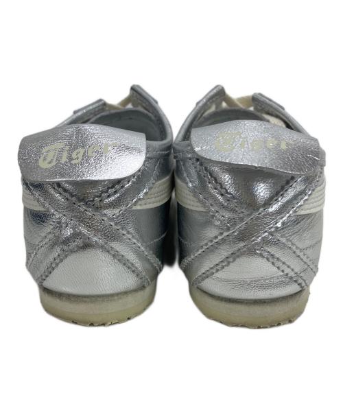 Onitsuka Tiger（オニツカタイガー）Onitsuka Tiger (オニツカタイガー) ローカットスニーカー　MEXICO 66 シルバーカラー サイズ:ｃｍ23.0の古着・服飾アイテム