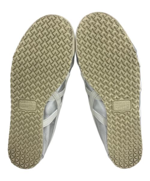 Onitsuka Tiger（オニツカタイガー）Onitsuka Tiger (オニツカタイガー) ローカットスニーカー　MEXICO 66 シルバーカラー サイズ:ｃｍ23.0の古着・服飾アイテム