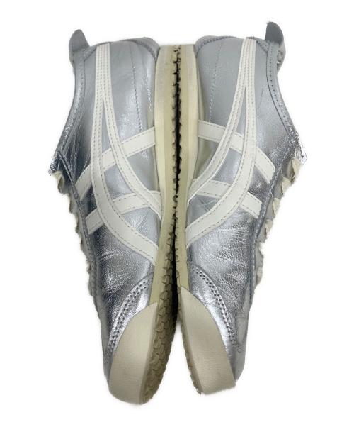 Onitsuka Tiger（オニツカタイガー）Onitsuka Tiger (オニツカタイガー) ローカットスニーカー　MEXICO 66 シルバーカラー サイズ:ｃｍ23.0の古着・服飾アイテム
