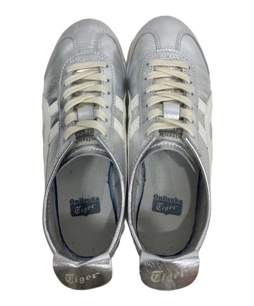 Onitsuka Tiger（オニツカタイガー）Onitsuka Tiger (オニツカタイガー) ローカットスニーカー　MEXICO 66 シルバーカラー サイズ:ｃｍ23.0の古着・服飾アイテム