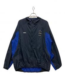 F.C.R.B.（エフシーレアルブリストル）の古着「ULTRA LIGHT WEIGHT TRAINING JACKET」｜ネイビー×ブルー