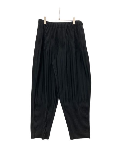 ISSEY MIYAKE（イッセイミヤケ）ISSEY MIYAKE (イッセイミヤケ) プリーツパンツ ブラック サイズ:2の古着・服飾アイテム