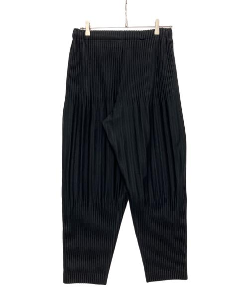 ISSEY MIYAKE（イッセイミヤケ）ISSEY MIYAKE (イッセイミヤケ) プリーツパンツ ブラック サイズ:2の古着・服飾アイテム