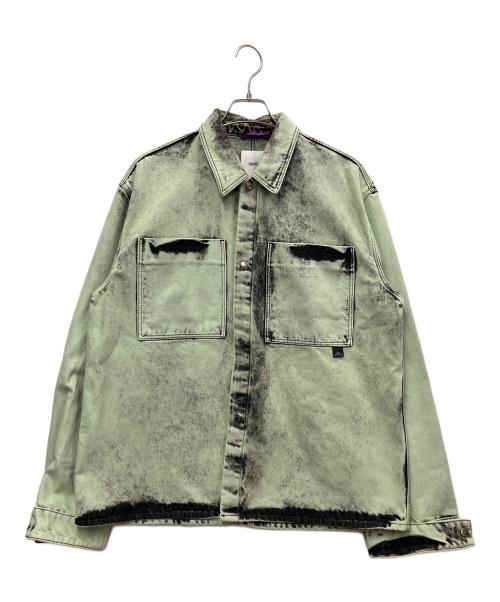 OAMC（オーエーエムシー）OAMC (オーエーエムシー) FALESIA SHIRT&Sentinel Trouser Celadon(ファレシアシャツ&センチネルトラウザーセラドンセットアップ) ライトグリーン・ブラック サイズ:Mの古着・服飾アイテム