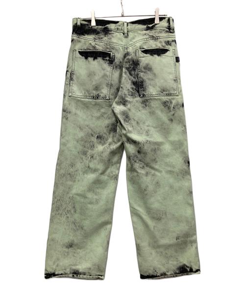 OAMC（オーエーエムシー）OAMC (オーエーエムシー) FALESIA SHIRT&Sentinel Trouser Celadon(ファレシアシャツ&センチネルトラウザーセラドンセットアップ) ライトグリーン・ブラック サイズ:Mの古着・服飾アイテム