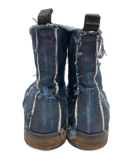 DIESEL（ディーゼル）DIESEL (ディーゼル) デニムブーツ インディゴ サイズ:43の古着・服飾アイテム