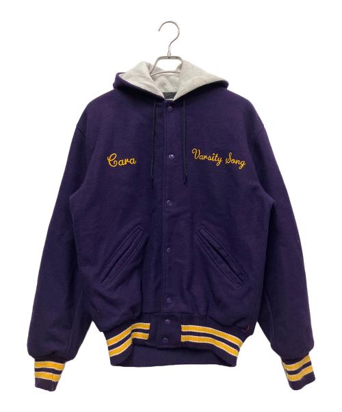 DeLong（デロング）DeLong (デロング) スタジャン パープル サイズ:Mの古着・服飾アイテム