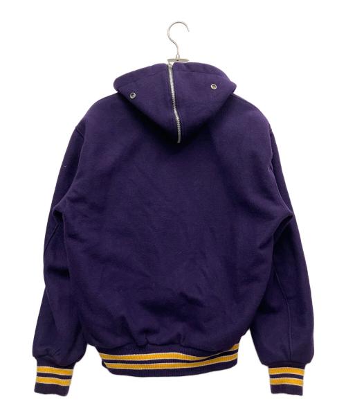 DeLong（デロング）DeLong (デロング) スタジャン パープル サイズ:Mの古着・服飾アイテム