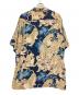 Sun Surf (サンサーフ) 百虎 THE WARDROBE 半袖アロハシャツ ベージュ・ネイビー サイズ:ＸＬ：40000円