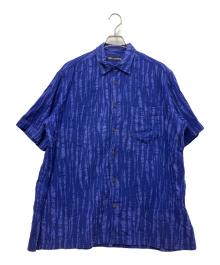 ISSEY MIYAKE（イッセイミヤケ）の古着「半袖シャツ」｜ブルー