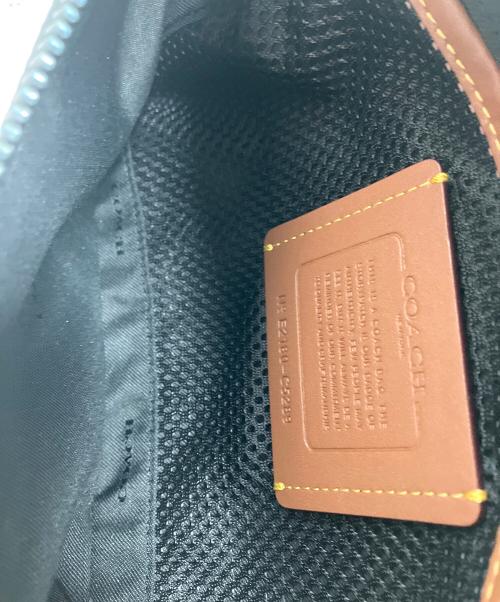 COACH（コーチ）COACH (コーチ) リーグベルトバッグ ウィズカモプリント カーキ・ブラックの古着・服飾アイテム