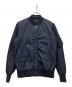 DIESEL BLACK GOLD（ディーゼル ブラック ゴールド）の古着「MA-1ジャケット」｜ネイビー