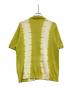 HUF (ハフ) BLEACH DYED KNIT POLO モスグリーン サイズ:M：7000円