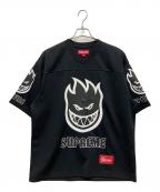 SUPREME×SPITFIREシュプリーム×スピットファイア）の古着「Spitfire Football Jersey」｜ブラック