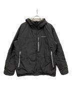 mont-bellモンベル）の古着「リバーシブルダウンジャケット」｜ブラック×グレー