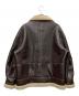 BEAMS HEART (ビームスハート) フェイクムートン ブルゾン ブラウン サイズ:L：7000円
