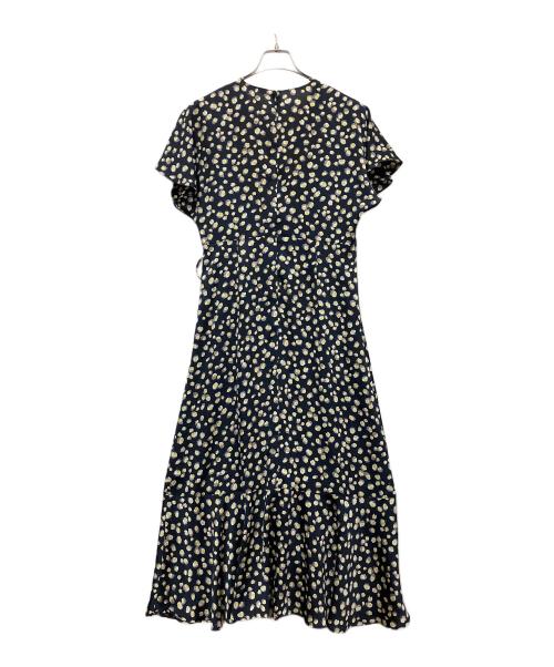 BALLSEY（ボールジィ）BALLSEY (ボールジィ) 半袖ワンピース ブラック×イエロー サイズ:36の古着・服飾アイテム