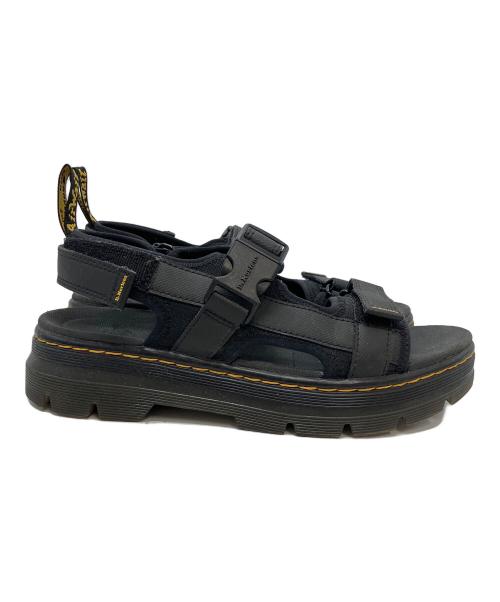 Dr.Martens（ドクターマーチン）Dr.Martens (ドクターマーチン) FORSTERマルチストラップサンダル ブラック サイズ:7UKの古着・服飾アイテム