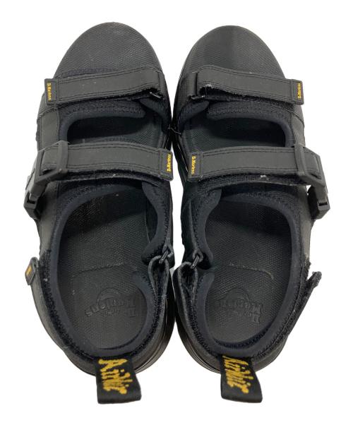 Dr.Martens（ドクターマーチン）Dr.Martens (ドクターマーチン) FORSTERマルチストラップサンダル ブラック サイズ:7UKの古着・服飾アイテム