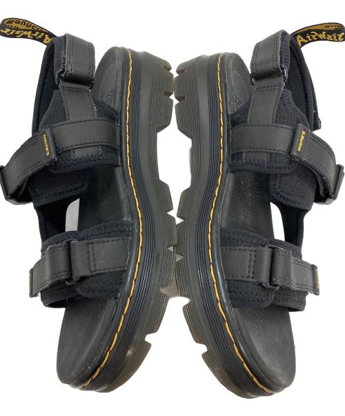 Dr.Martens（ドクターマーチン）Dr.Martens (ドクターマーチン) FORSTERマルチストラップサンダル ブラック サイズ:7UKの古着・服飾アイテム