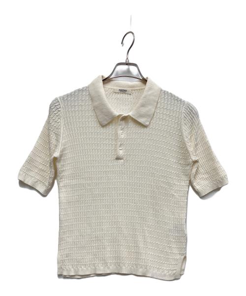 MACPHEE（マカフィー）MACPHEE (マカフィー) ポロシャツ アイボリー サイズ:Lの古着・服飾アイテム
