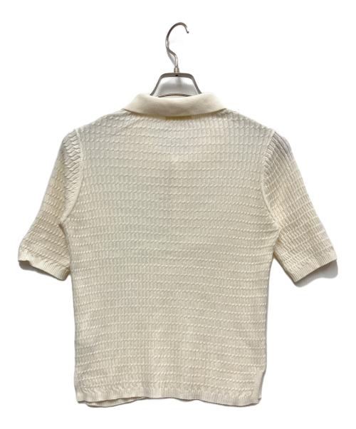 MACPHEE（マカフィー）MACPHEE (マカフィー) ポロシャツ アイボリー サイズ:Lの古着・服飾アイテム