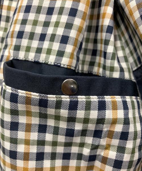 CROCODILE（クロコダイル）CROCODILE (クロコダイル) ハウンドブルゾン ネイビー サイズ:Lの古着・服飾アイテム
