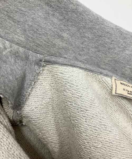 maison kitsune（メゾンキツネ）maison kitsune (メゾンキツネ) トリコロールフォックス パッチ ジップパーカー グレー サイズ:Mの古着・服飾アイテム